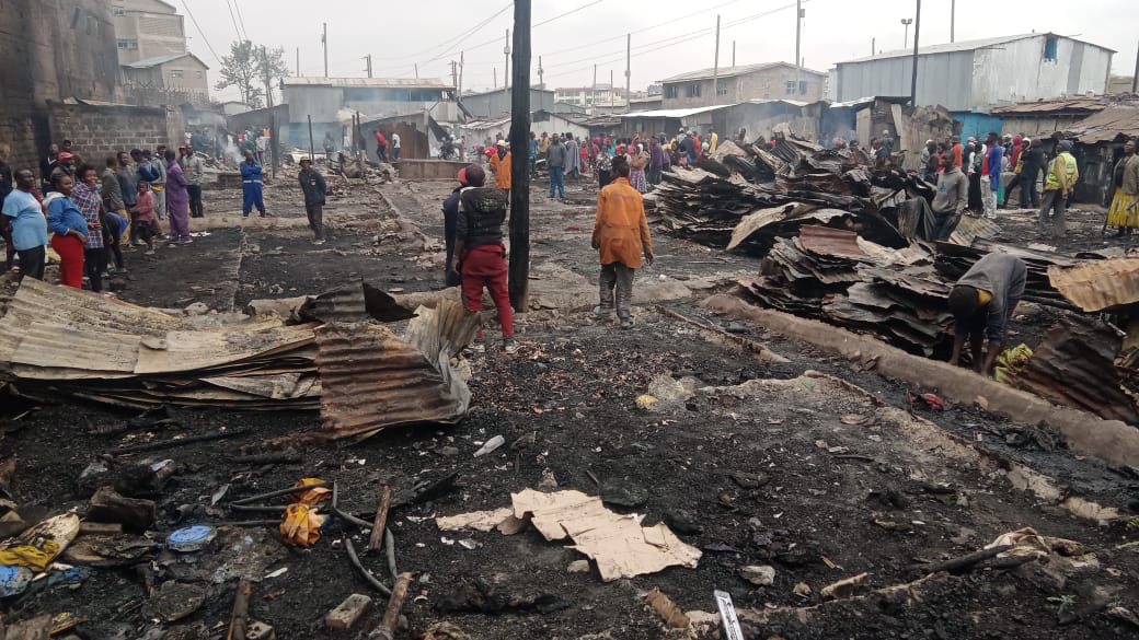 the houses got burned the houses got burned